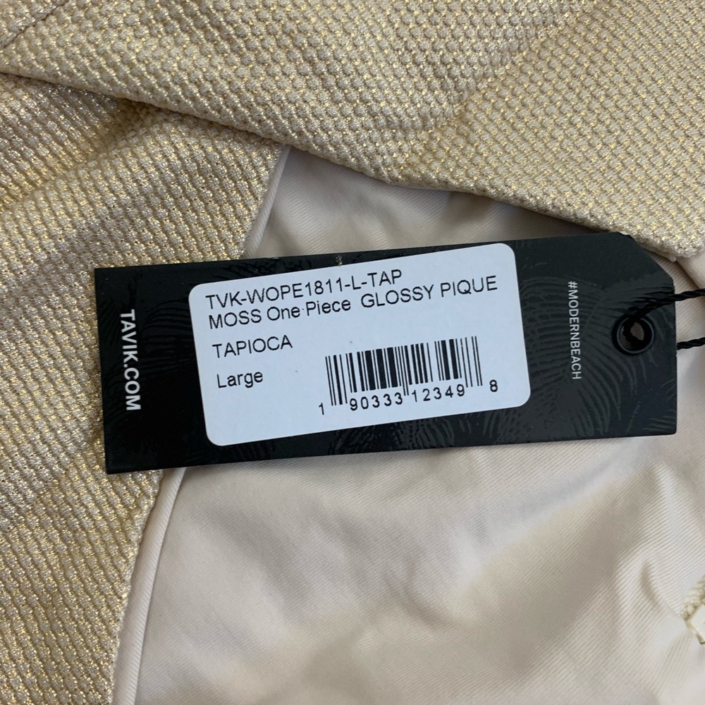 Revolve TAVIK MOSS one piece glossy pique - Picture 9 of 14